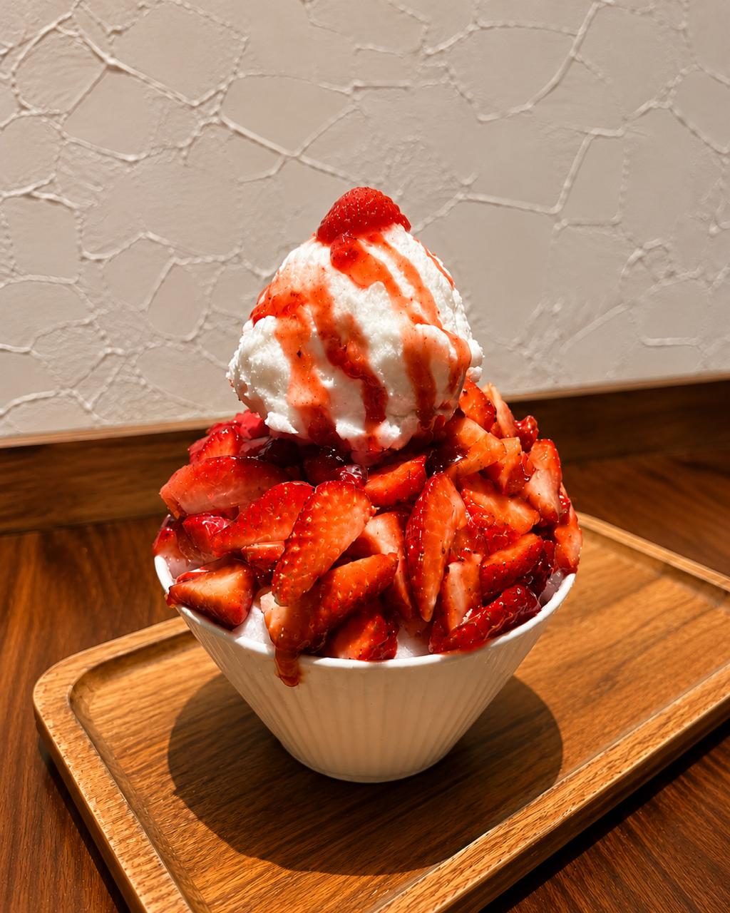 Strawberry Bingsu